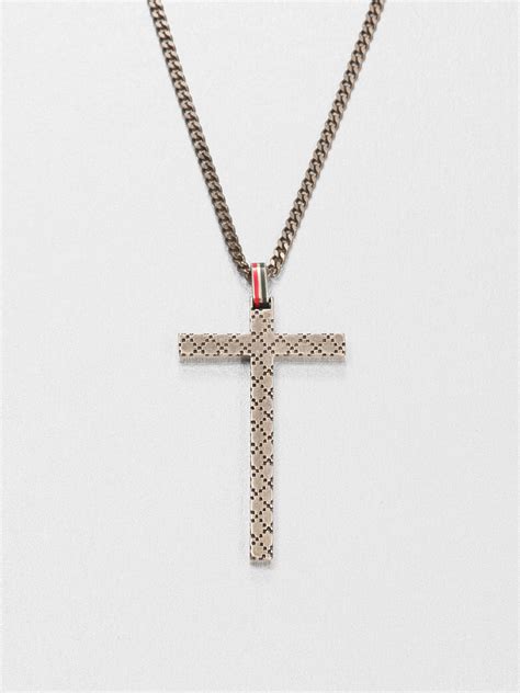 gucci cros|gucci cross necklace.